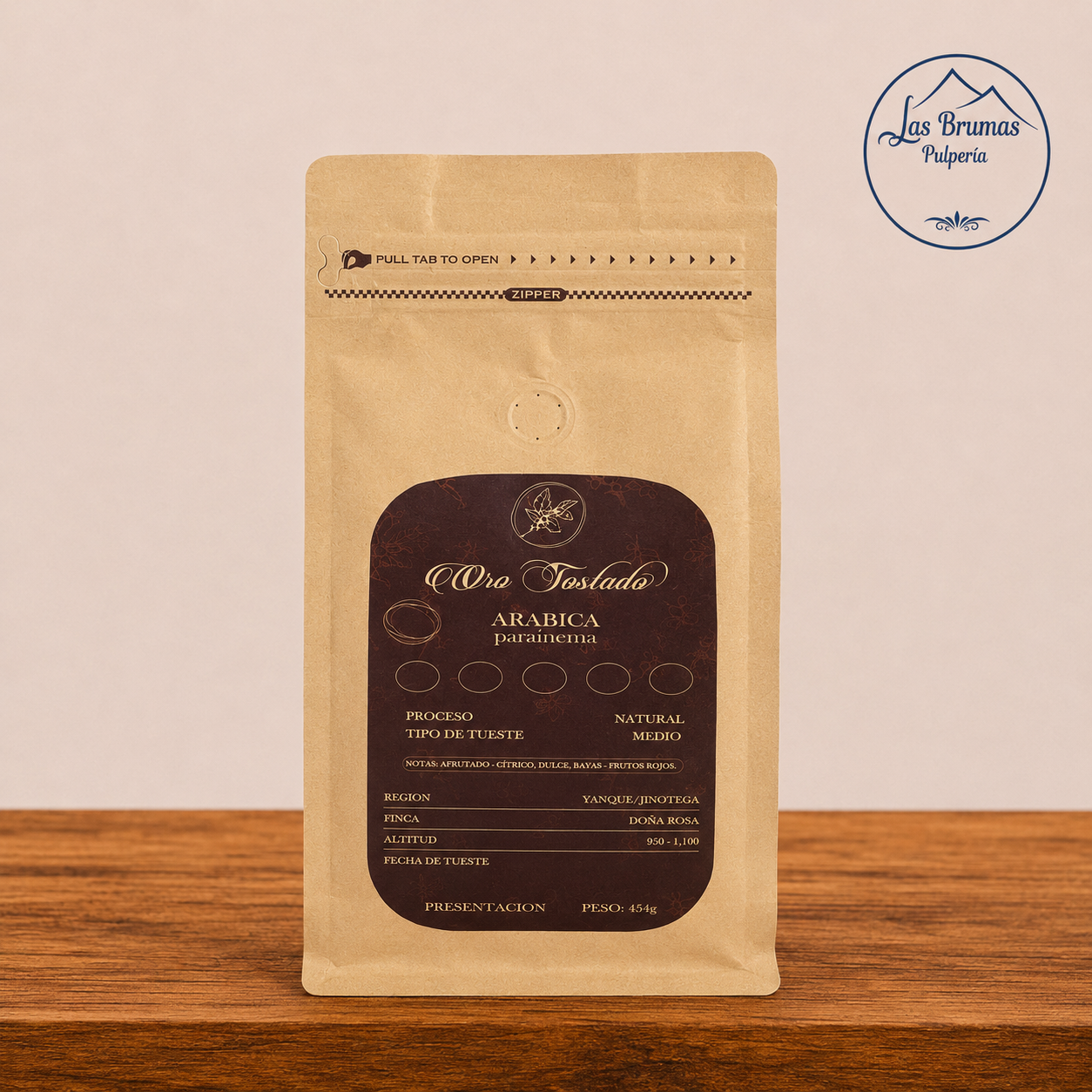 Café Oro Tostado - Natural