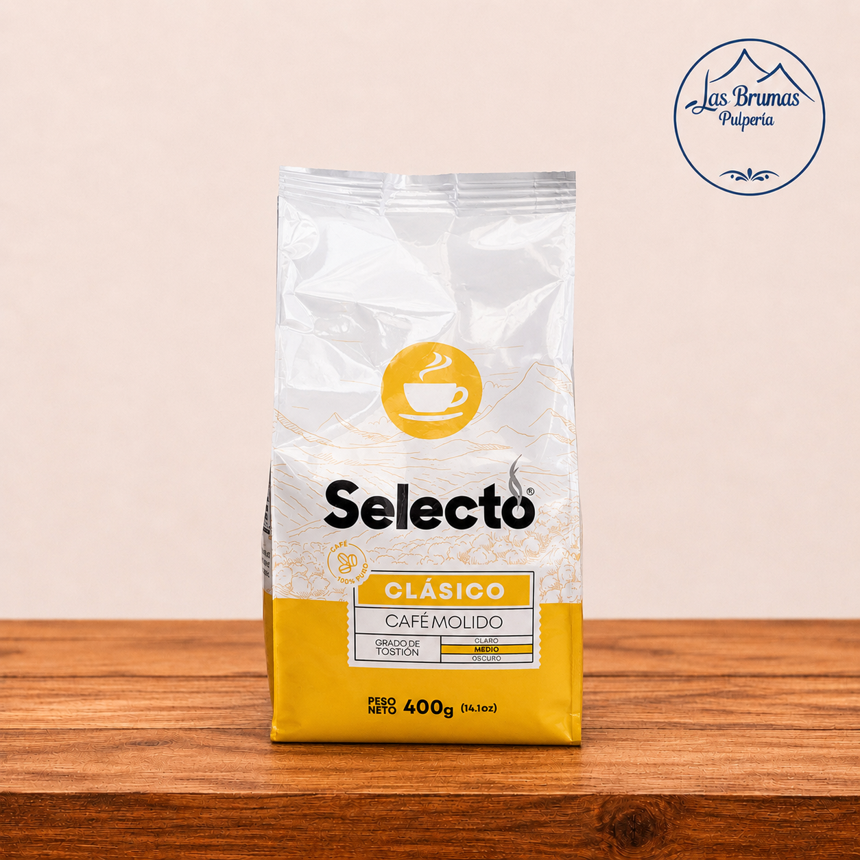 Café Selecto Clásico – Bolsa de 400g