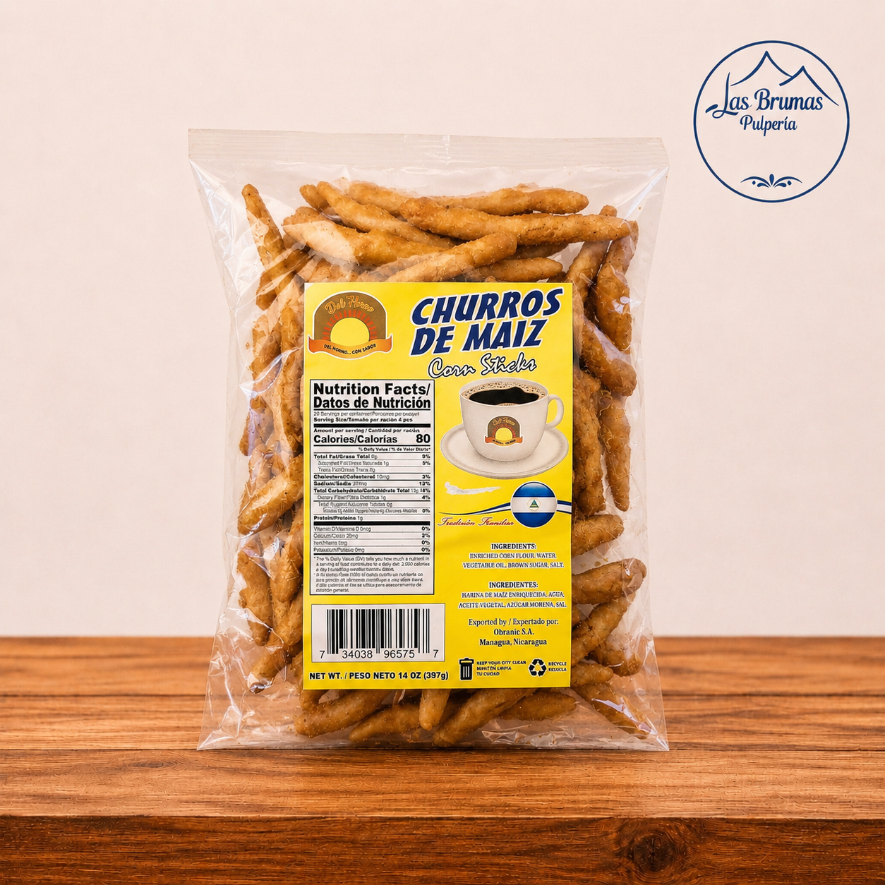 Churros de Maíz – 397g